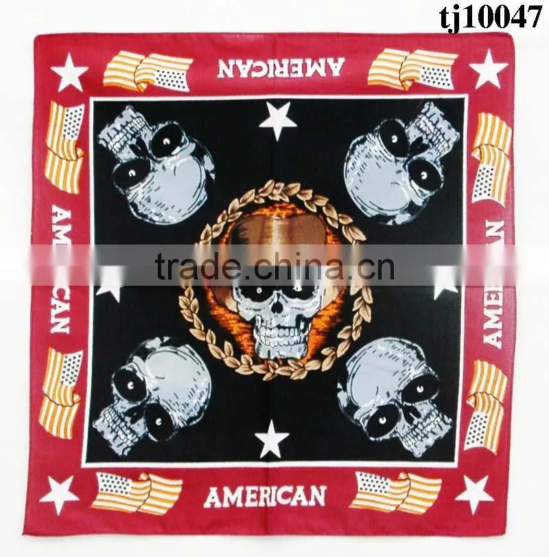 Classic Pentagram Sign Polester Cotton Kerchief