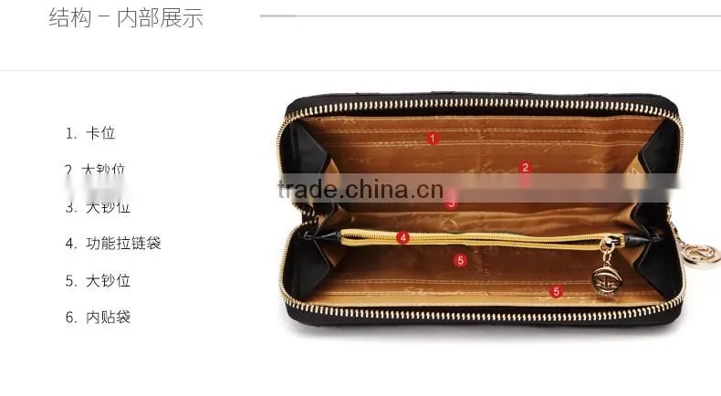2016 new arrival leather wallet wholesale wallet