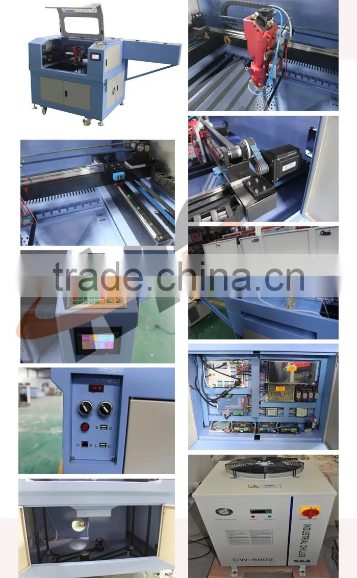 150W 180W Stainless Steel Carbon Steel Wood Acrylic CO2 Metal Laser Cutting Machine MC 6040