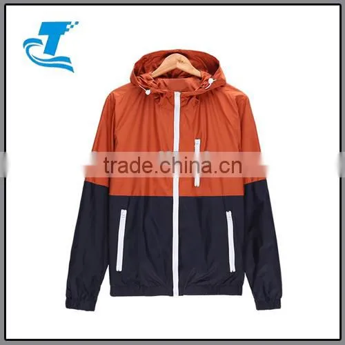 Fashion Spring Casual Jacket Men Sports Wear With Hood