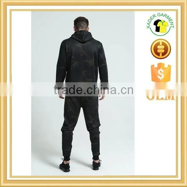 Latest design tracksuit men pullover camo tracksuit sports tracksuits