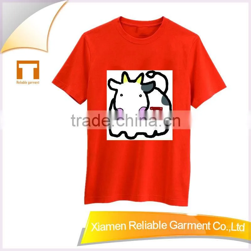 Hot!2016 fashion summer cheap wholesale 100% cotton tshirt kids
