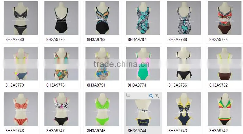 2016 Wholesale Fashion Bikini,OEM Custom Bikini