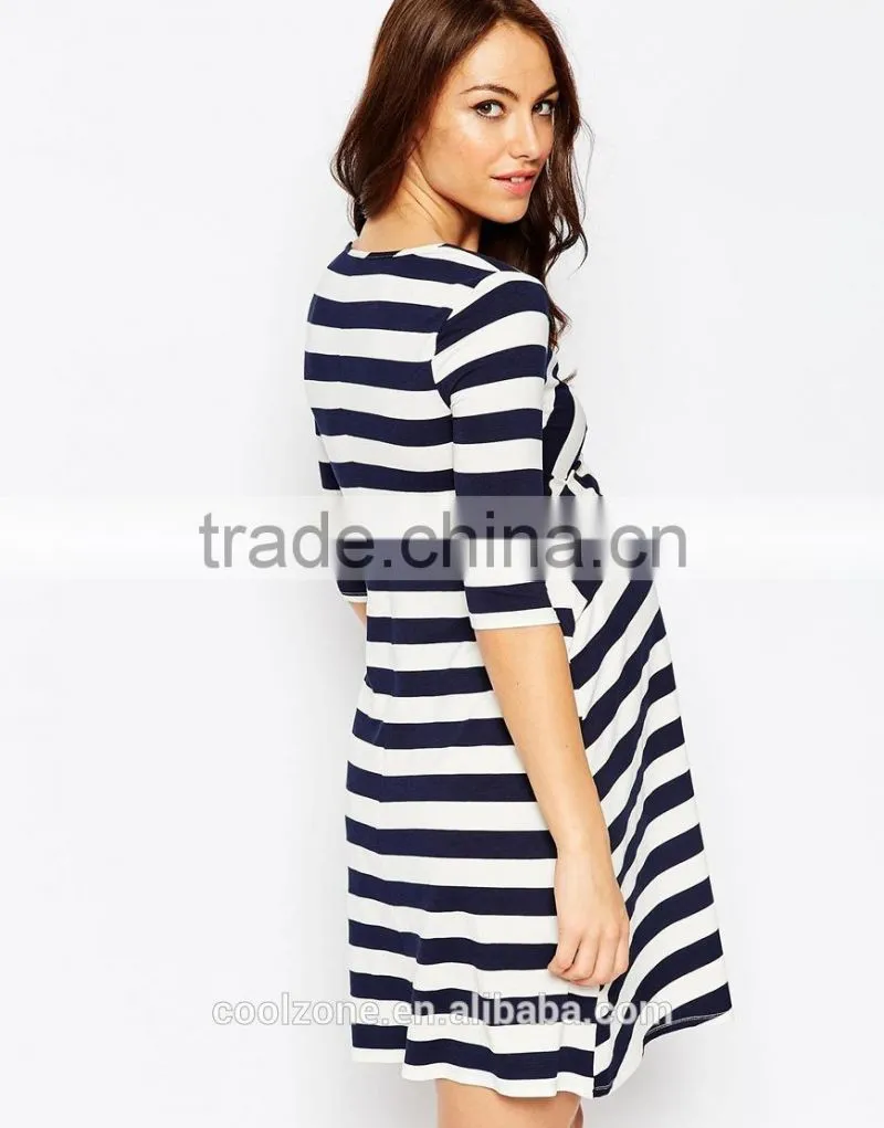 Trade assurance cross over design stretch maternity dresses wholesale maternity clothes 2015