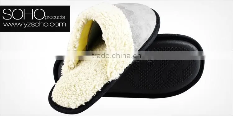 Wholesale Cotton PU Sole Slipper