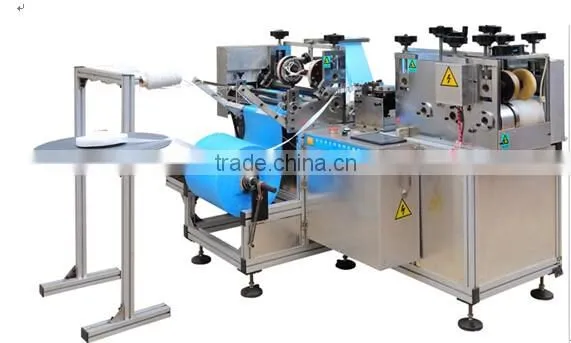 Plastic shoe cover making machinery