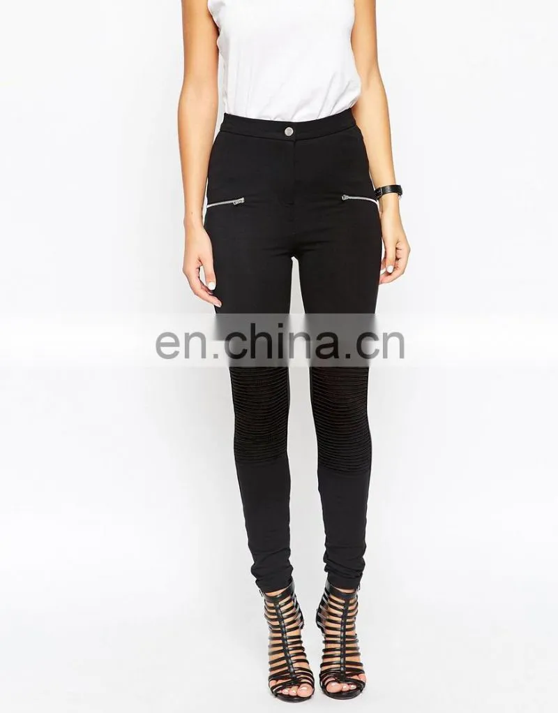 2015 new arrival style tight fit women stretch biker pants