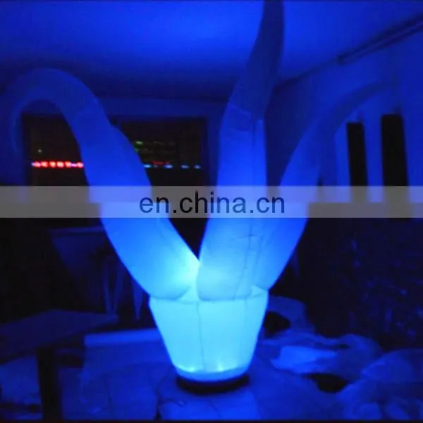 Artistical Shiny inflatable star for bar decoration