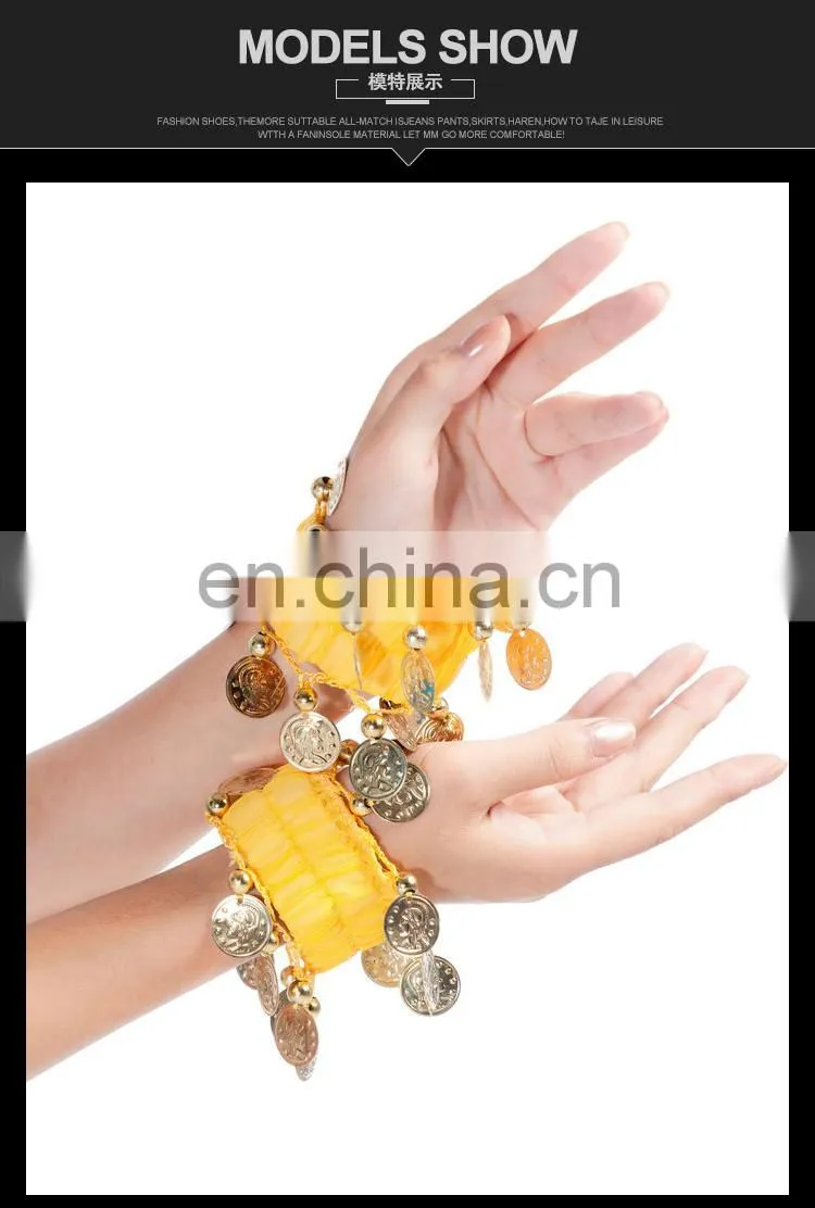 Cheap wholesale price professional indian belly dance bracelet jewelry