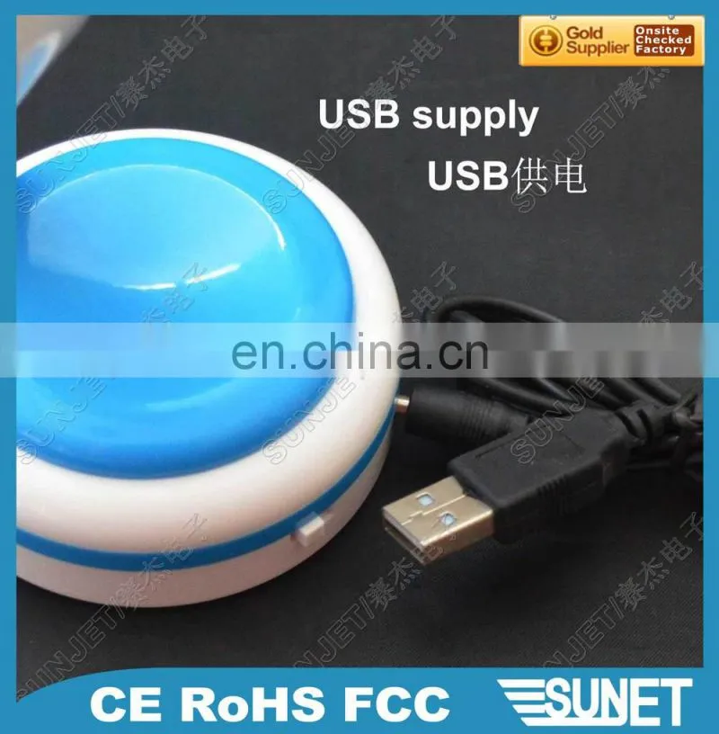 SUNJET Best Selling Item 2018 New Product Portable Flashing Table Fan Parts