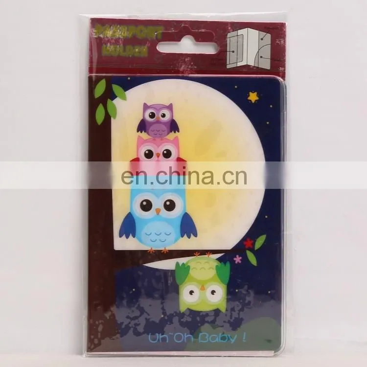 Colorful Passport Printing PVC Pouch Card Holder