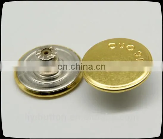 light black nickel screw back button with high quality and competitive price