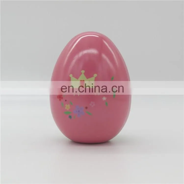 cute small plain metal candy tin box for children