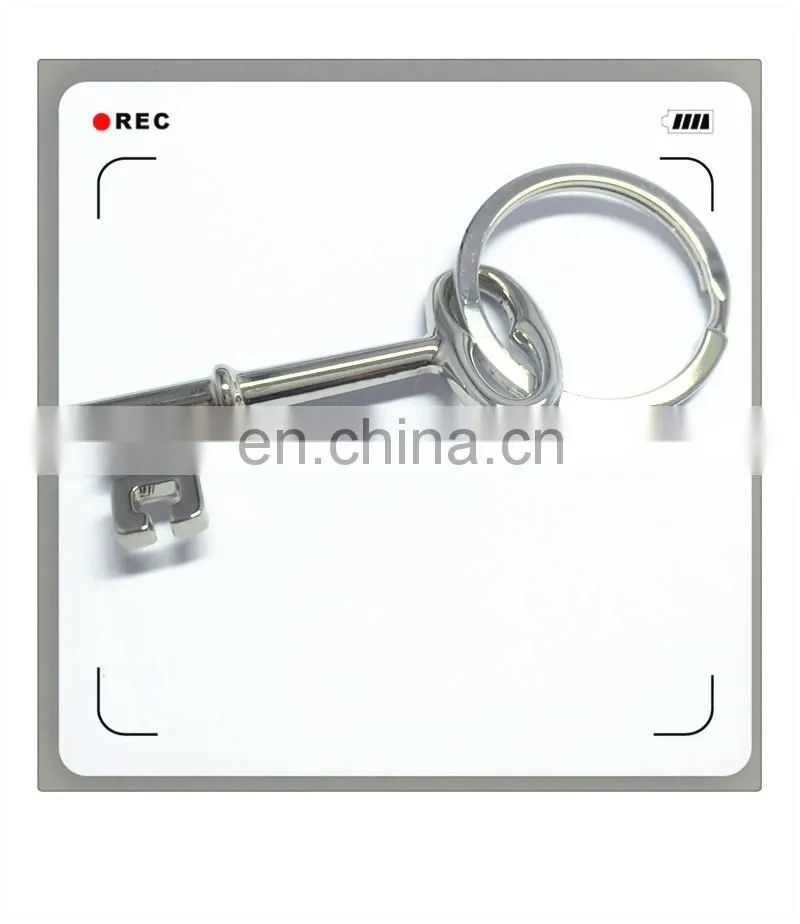 wholesale costomised key shaped keychain for promotion