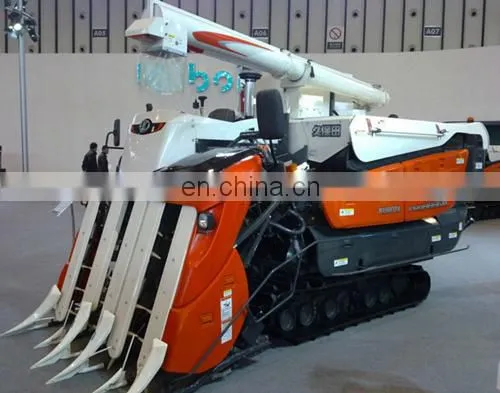 High Quality KUBOTA Rice and Wheat Half-Feeding Harvester PRO588I-G