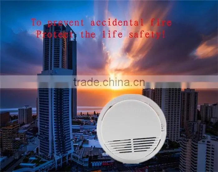 Security and stability Photoelectric Wireless Smoke Detector for Fire Alarm Sensor Cordless New Home Sensor