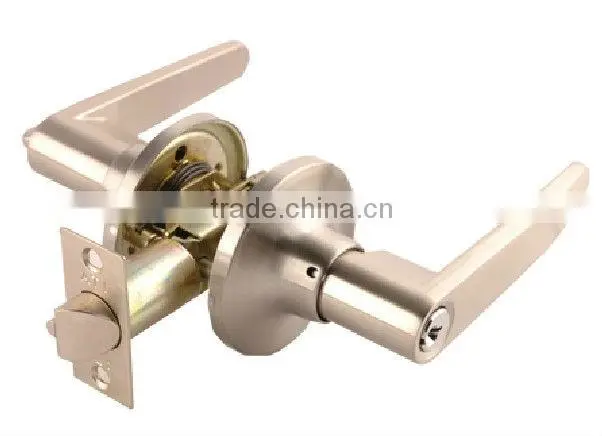 6411SN-ET-RC:TRUST ANSI Grade 3 Tubular Zinc Alloy Entrance Lever Lock