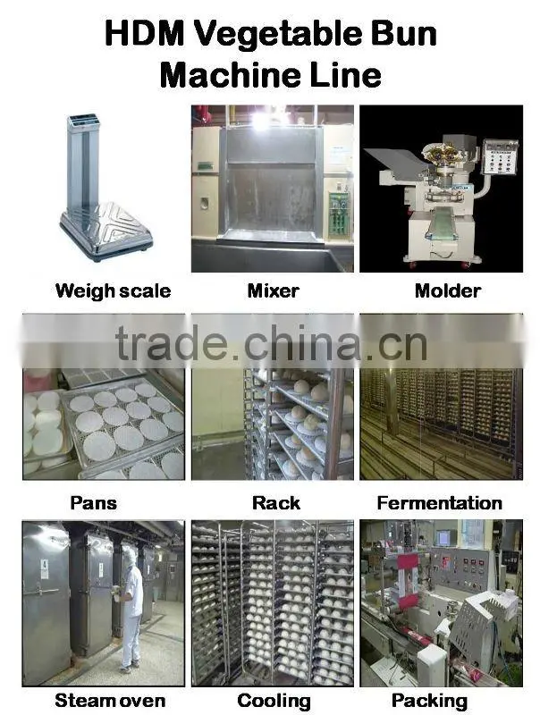 Vegetable BUN machine