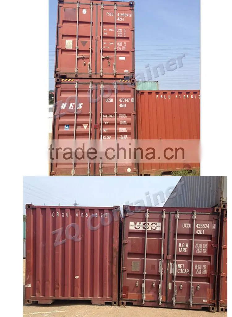 inexpensive 40HC used cargo worthy shipping container