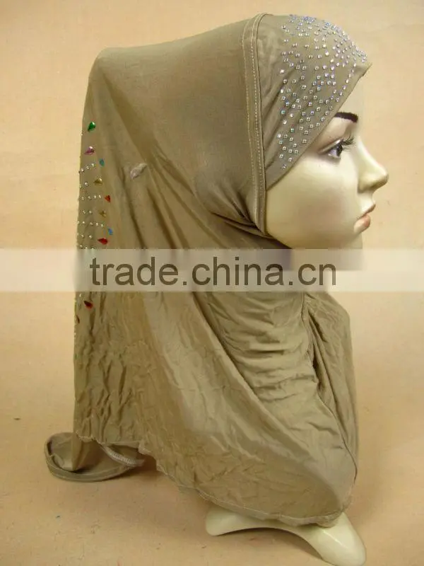 A512 new styles one piece Muslim hijab islamic hijab
