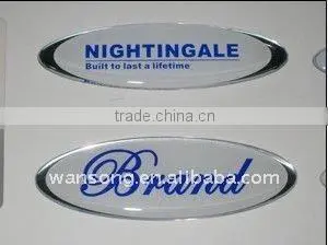 Crystal epoxy sticker