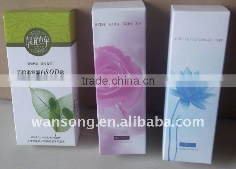 perfume packaging matt paper carton box