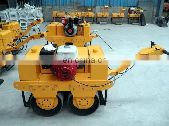 tandem vibratory road compactor roller with ISO certification