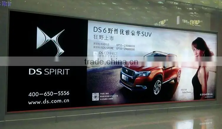 Factory price custom high precision advertising light box backlit film-ly