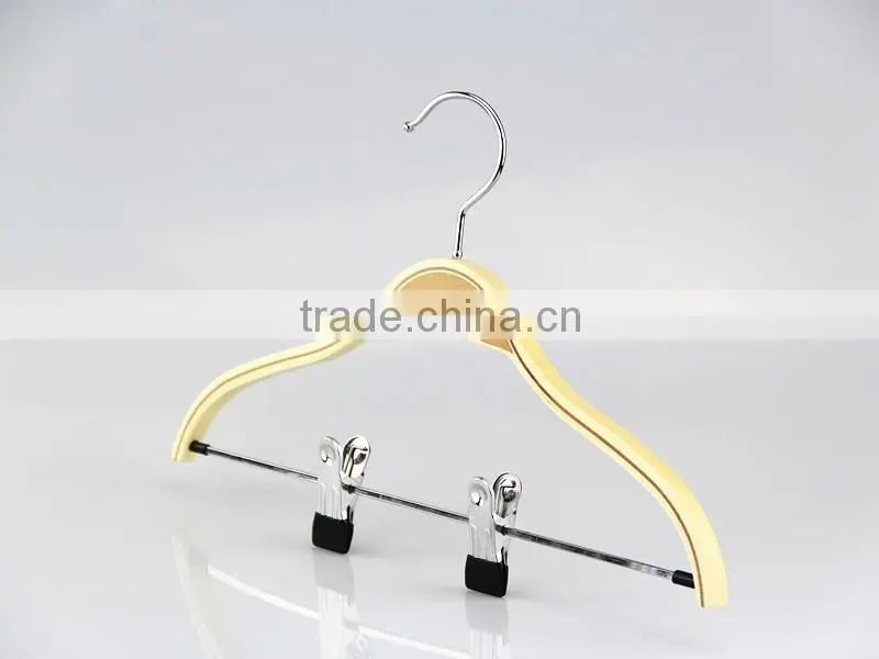 IMY-184 natural wooden children clips hangers for shop