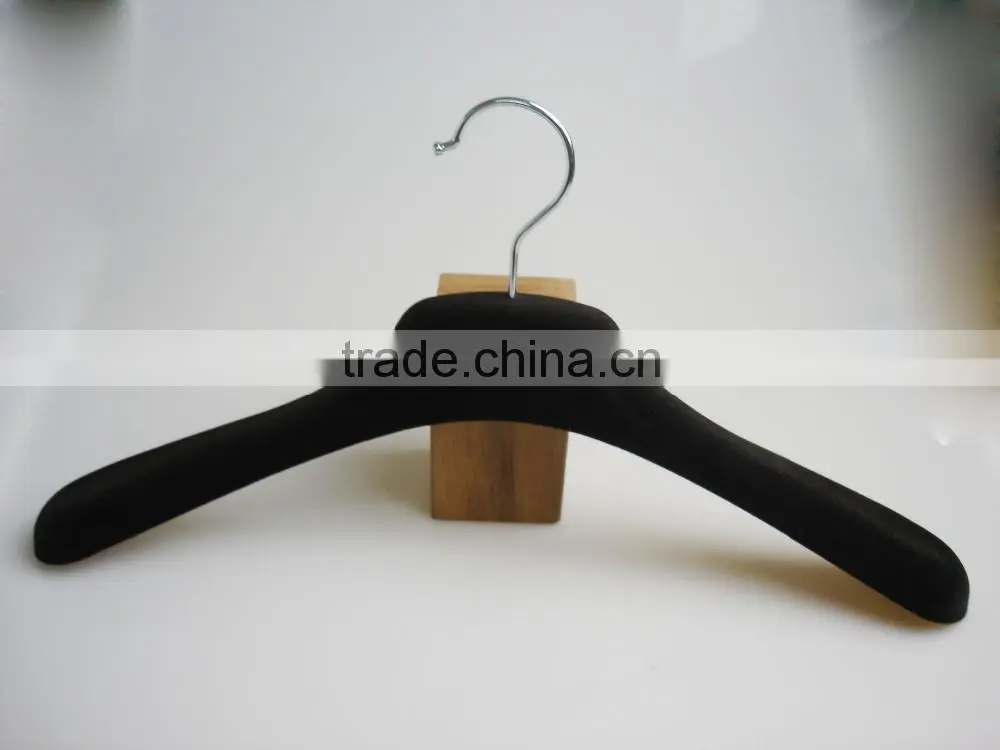 HA7009 shirt display hanger plastic cloth hanger designs available