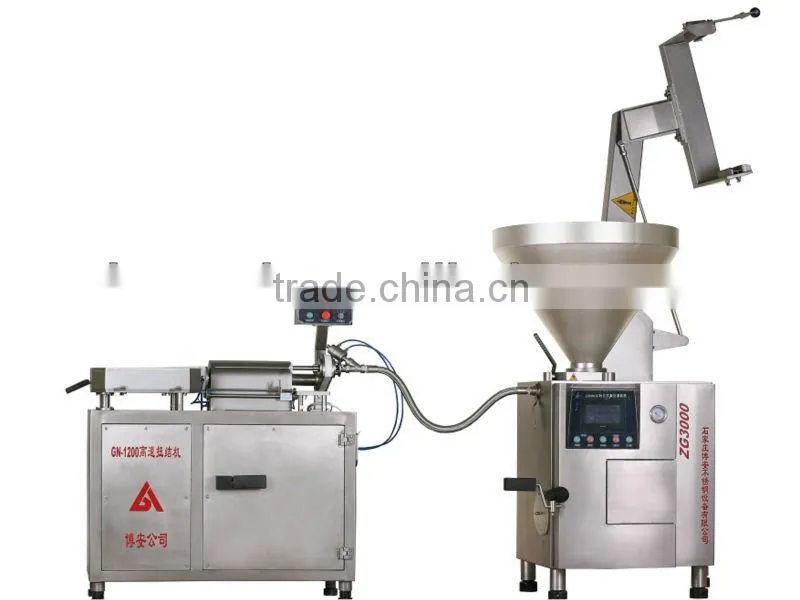 High speed stainless steel automatic collagen casing sausage twister