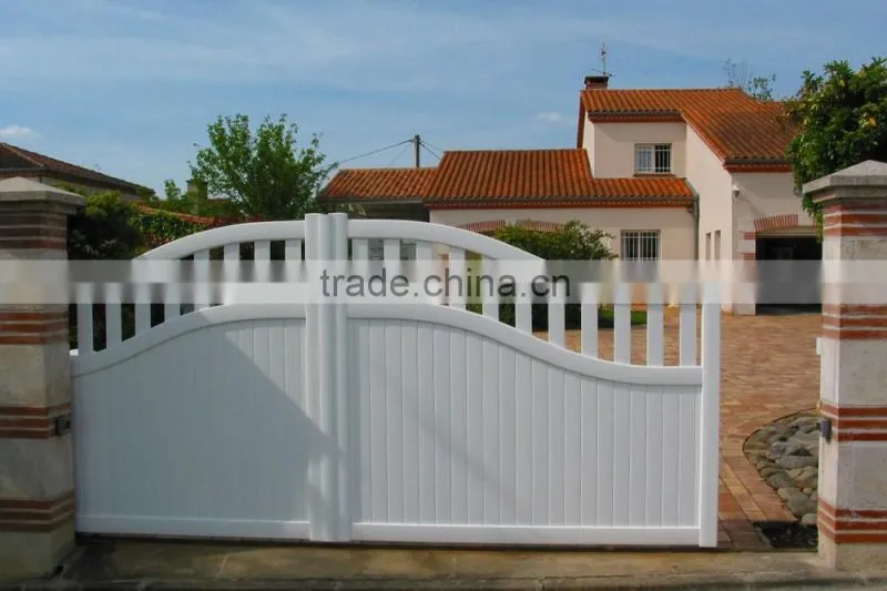 Aluminum gate standard size of main gate