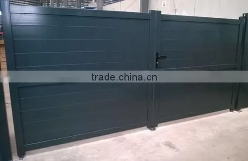 Aluminum new design gate