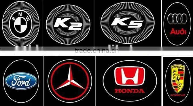 SMA car led laser logo door lights