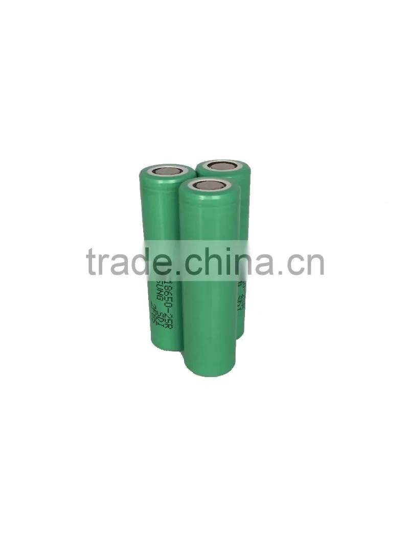 2016 Newest Samsung INR18650-25R energy variable voltage battery pack in china
