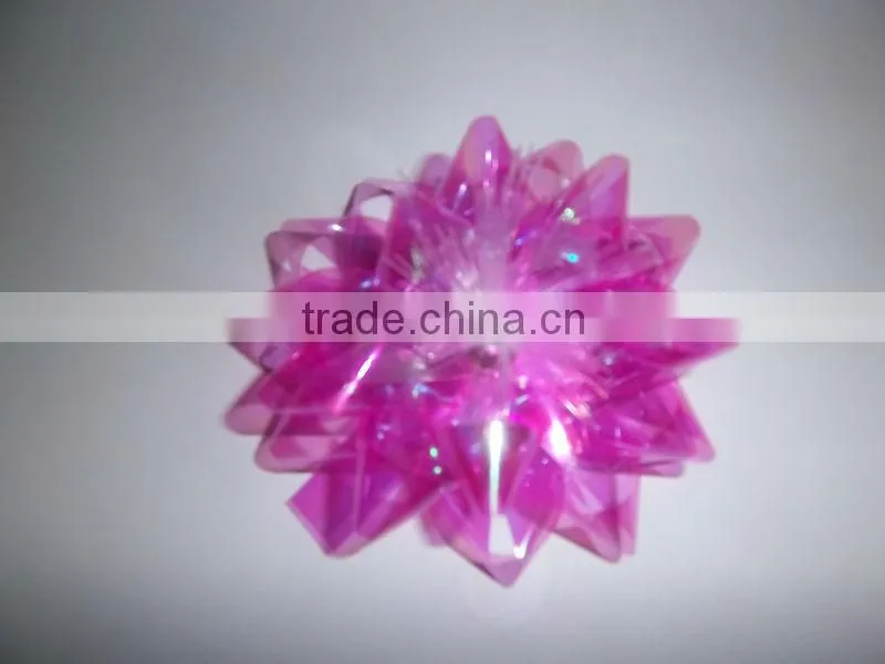 2015 New Year and Easter Popular Decoration Star Ribbon Bows and ribbon eggs