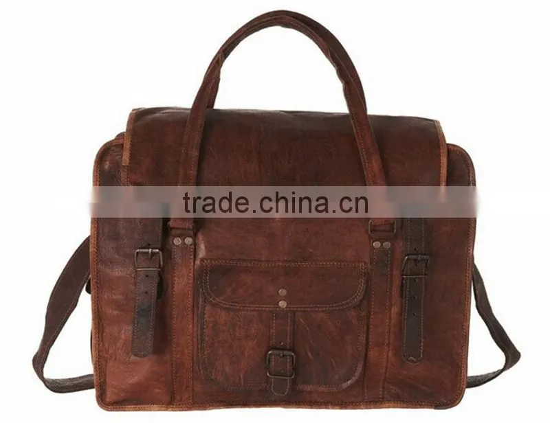 Cow hide leather for making messenger bag leather