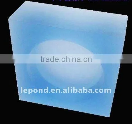 For house decorative beautiful blue glass brick