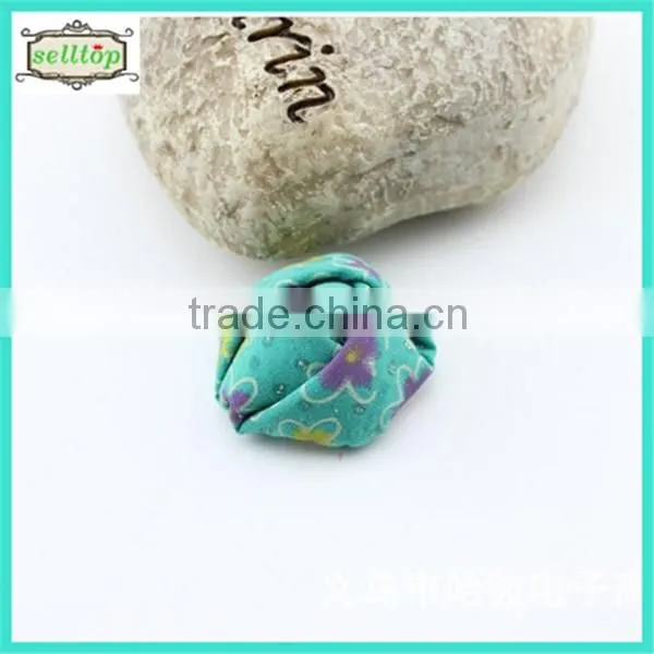 Cheaper hot sale 3.5-4cm fabric flower