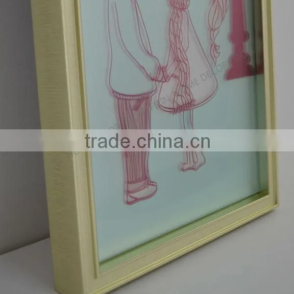home decor table clock wooden framed clock
