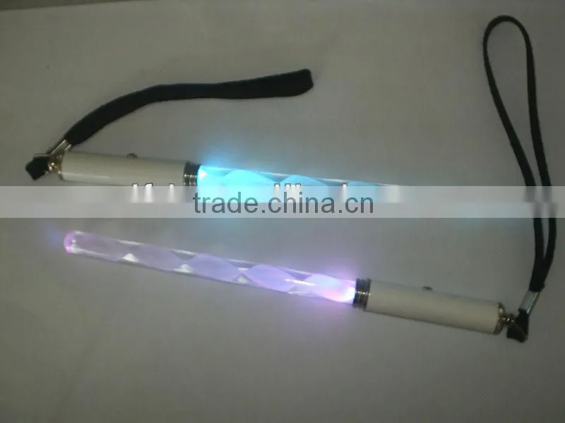 Led flashing stick with custom design logo