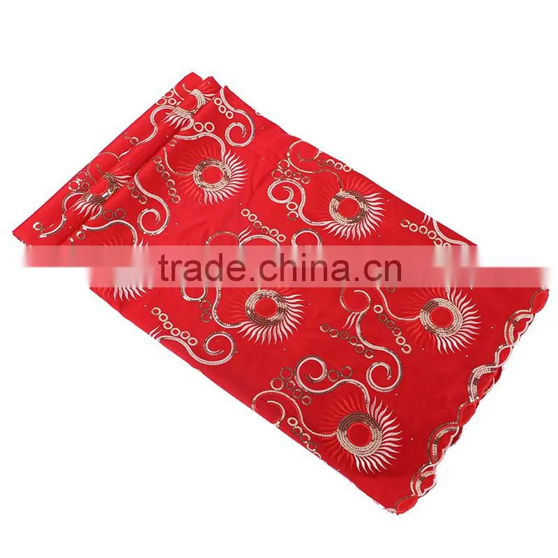 Mitaloo African Embroidery Silk George Fabric MGP1003