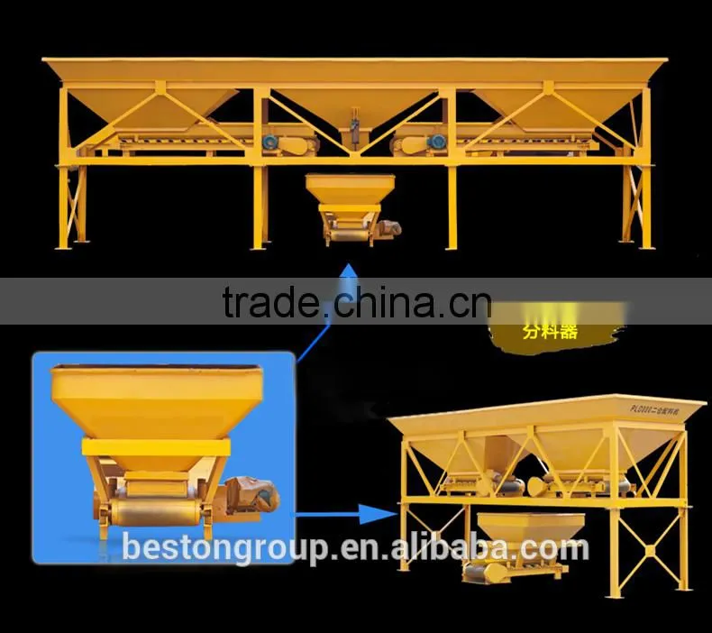 Mobile Belt conveyor concrete admixture mixing plant