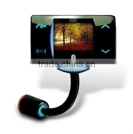 Bluetooth handsfree Car kit MP3 Player with FM transmitter remote control