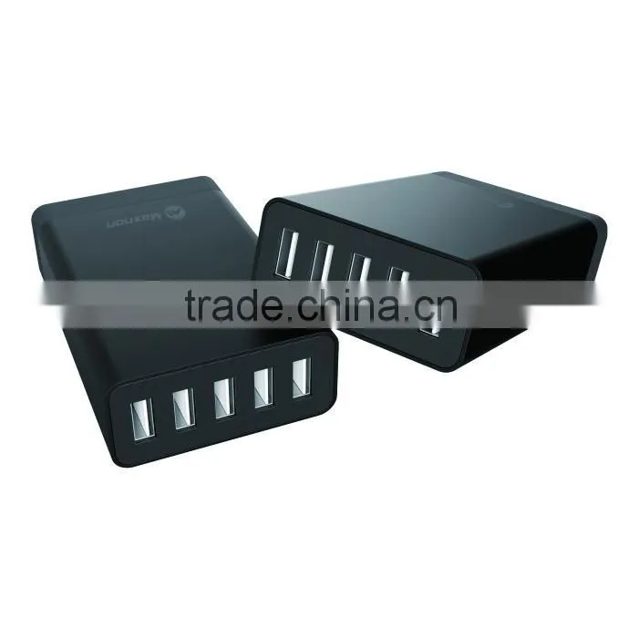 Total output 5v 8a 80w 5 port micro usb charger