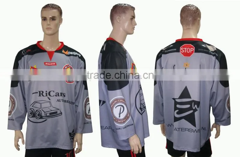 personalized custom sublimation blank hockey jersey
