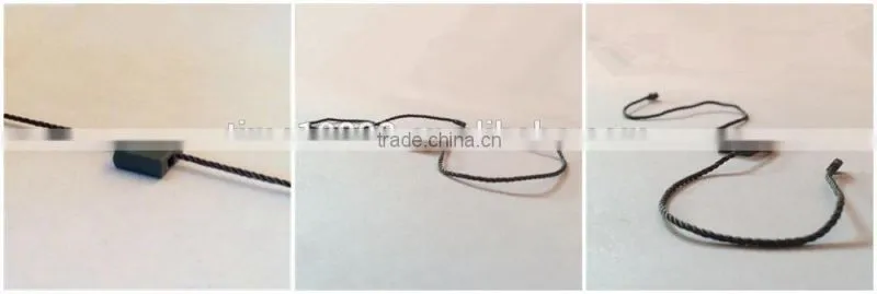 High quality best-selling, environmental protection non-toxic platic string tag gray square