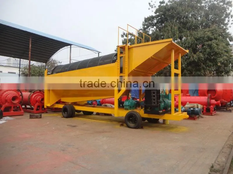 Gold Panning Machine Rotary Trommel Screen