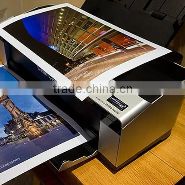 China manufacturer heavy 220gsm inkjet photo paper coated photo gloss paper instant dry paper printing photo