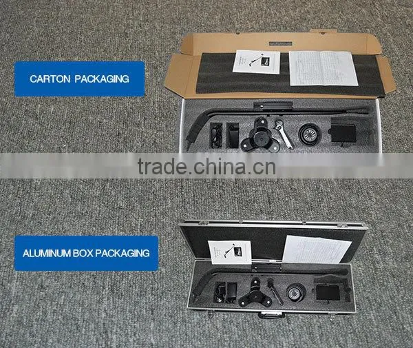 MCD-V3D Police use DVR function under car inspection Camera,portable under vehicle inspection camera with three wheels